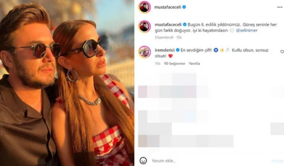 Mustafa Ceceli'den romantik paylaşım!